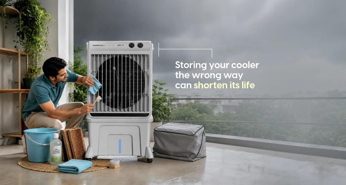 How to Clean and Store Your Air Cooler Before Monsoon Without Damaging It