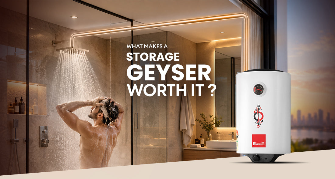 What Makes a Storage Water Geyser Worth Buying This Winter