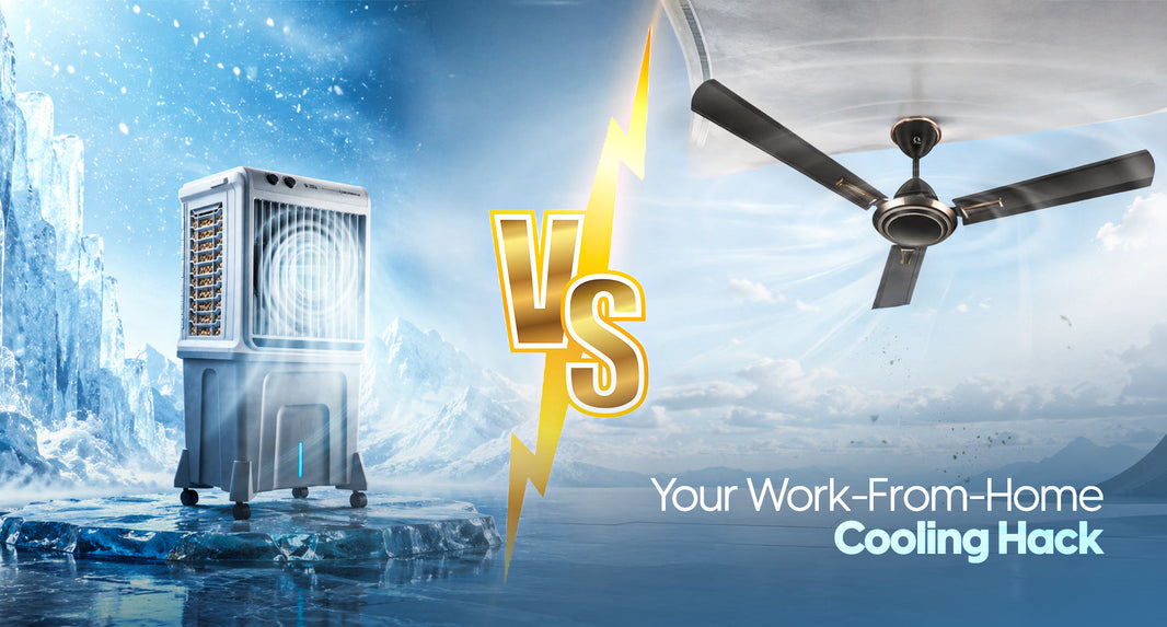 Cooler vs Fan-Which One Is Actually Worth It for Someone Who Works From Home?