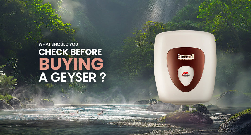 What to Check Before Buying a Geyser This Winter