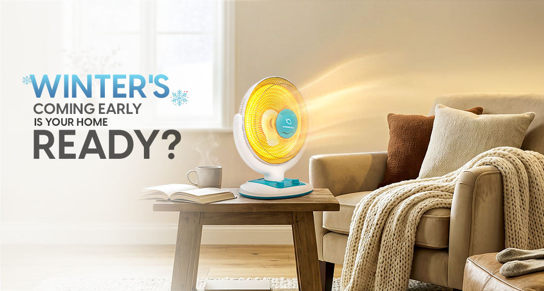 Table Fan Heater