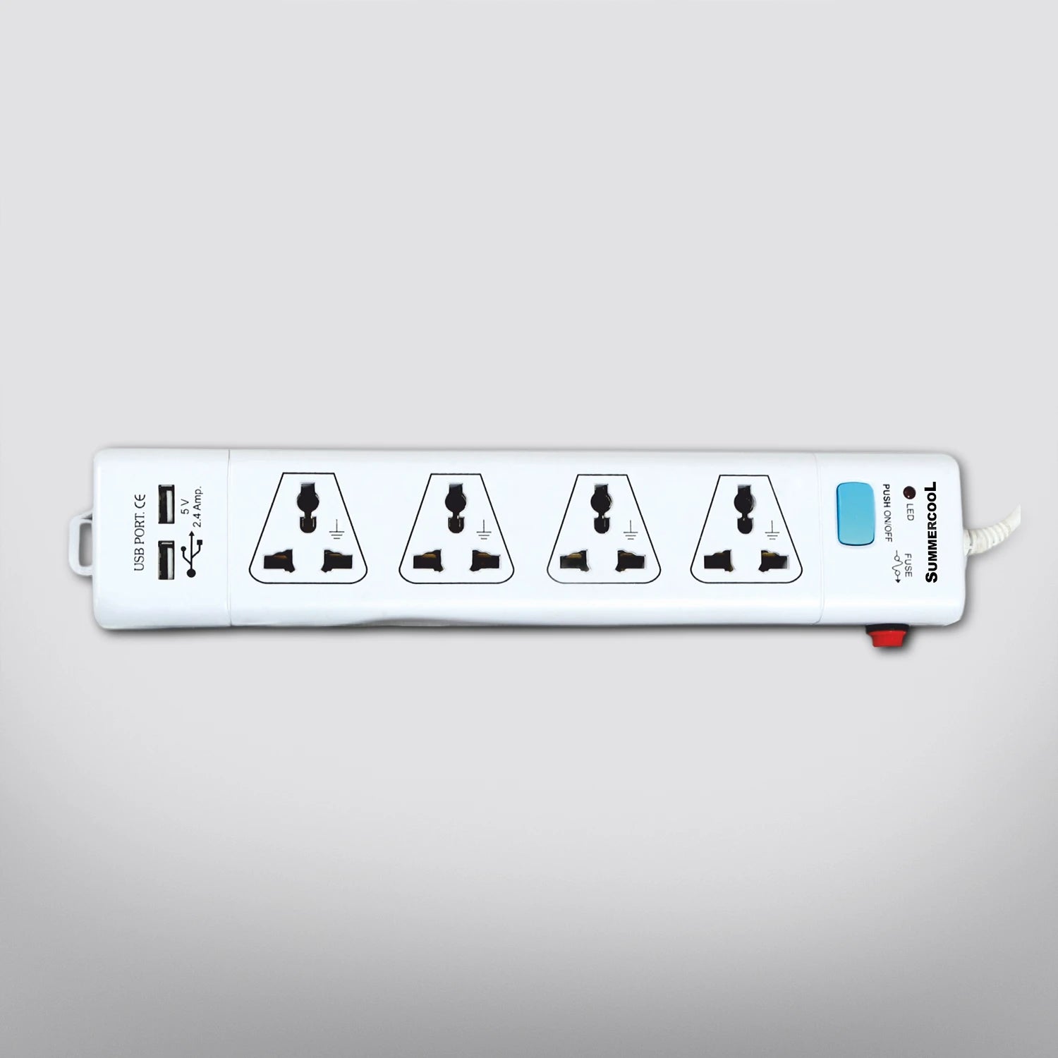 Extension Cord With USB Charging Port 6 Amp.