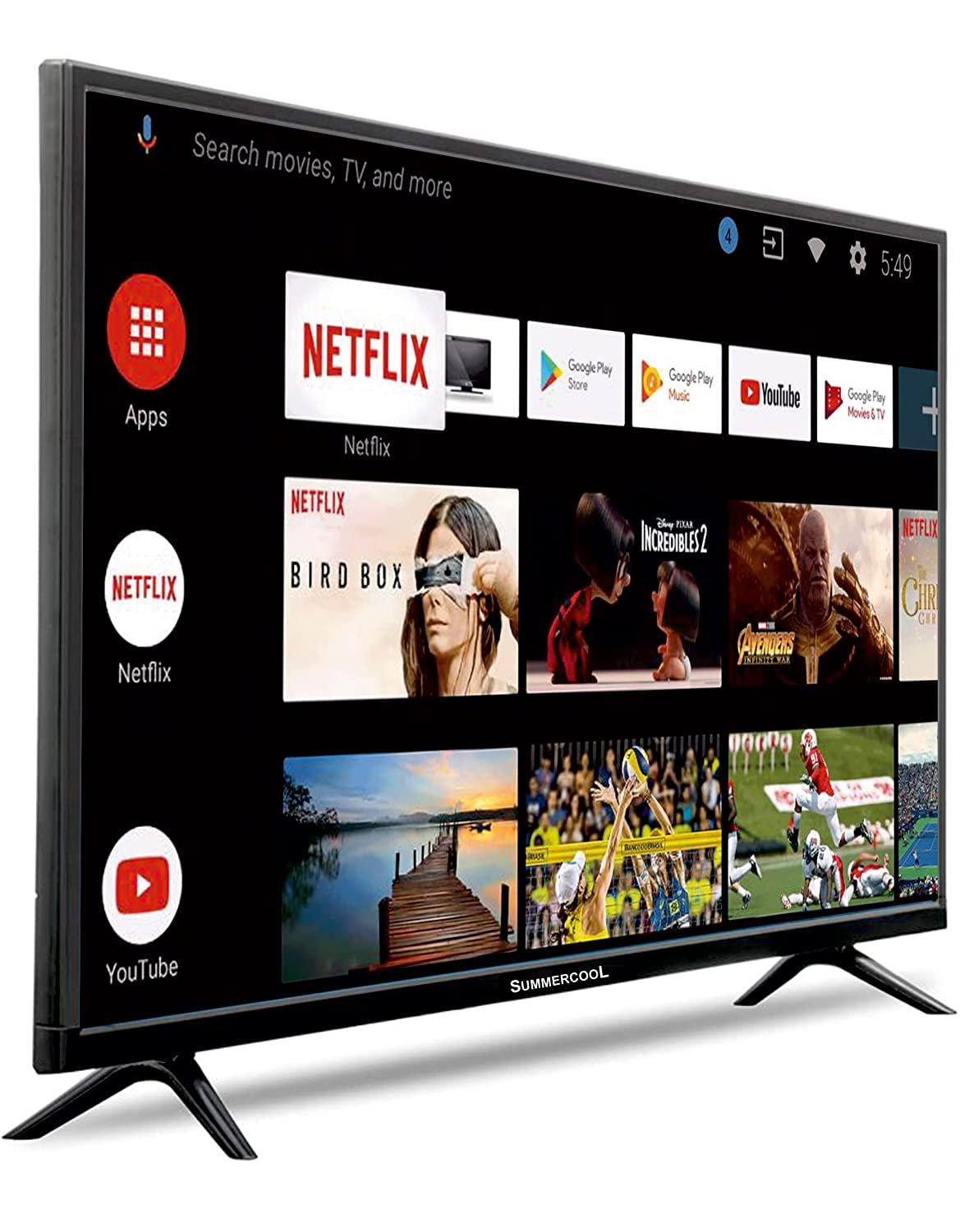 SC50SL1082VB 50-Inch Smart LED TV
