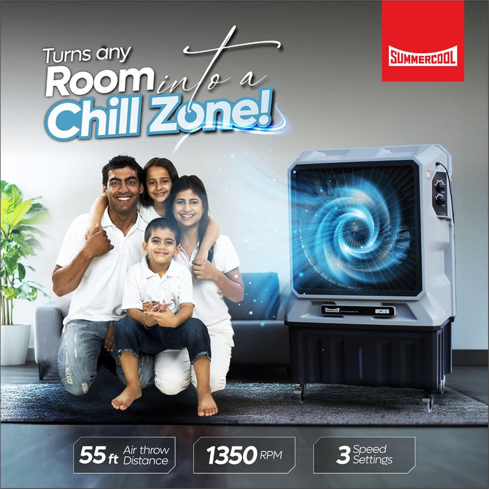 Buy Boss 130 Ltr Desert Tower Cooler 11000 CFM | Summercool