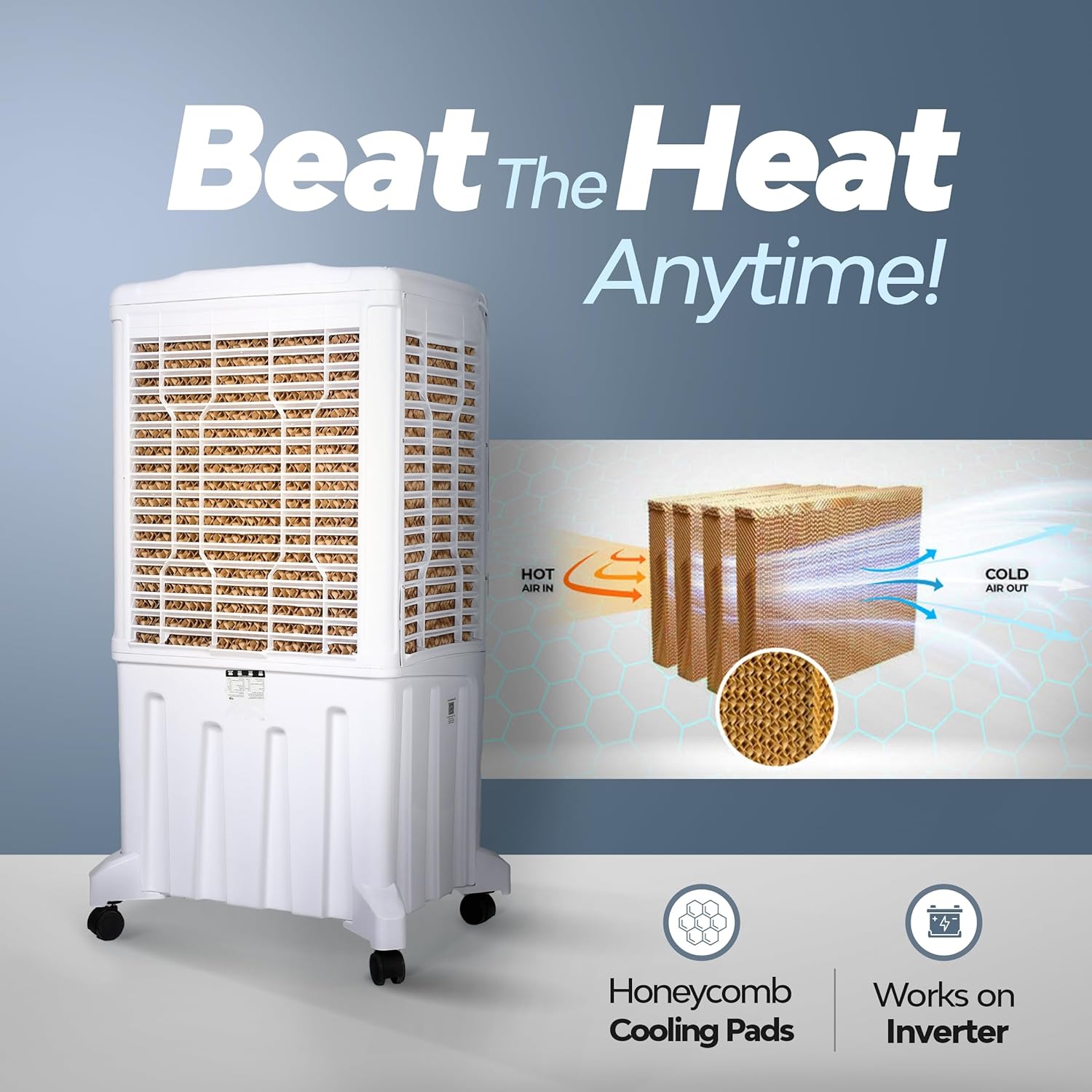 Buy Nexia Tower 100 Ltr Air Cooler Long Throw | Summercool